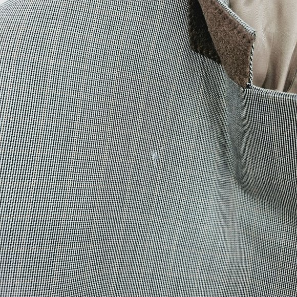Ralph Lauren LRL Jacket Blazer Sport Coat 50L Tan Brown Grey Microplaid Designer - Picture 7 of 14